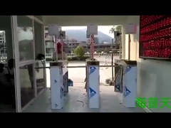 Acceso direccional del BI del brazo del lector de tarjetas del torniquete del trípode del emplazamiento de la obra 3