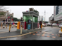 Puerta elegante accesible de la barrera del oscilación de la seguridad del vehículo AG-PX31122802 para al aire libre