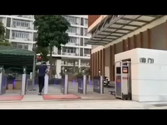 Torniquete óptico AC220V/110V de la barrera del oscilación del metal garantía de 1 año