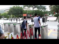 Torniquete automático los 30p/M - los 35p/M de la barrera de la aleta 1200*300*980m m