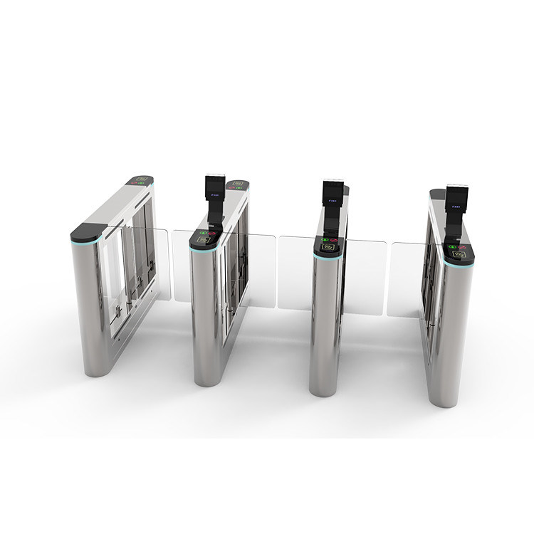 Medias puertas interiores al aire libre de la seguridad del torniquete de la altura para el sistema biométrico del control de acceso